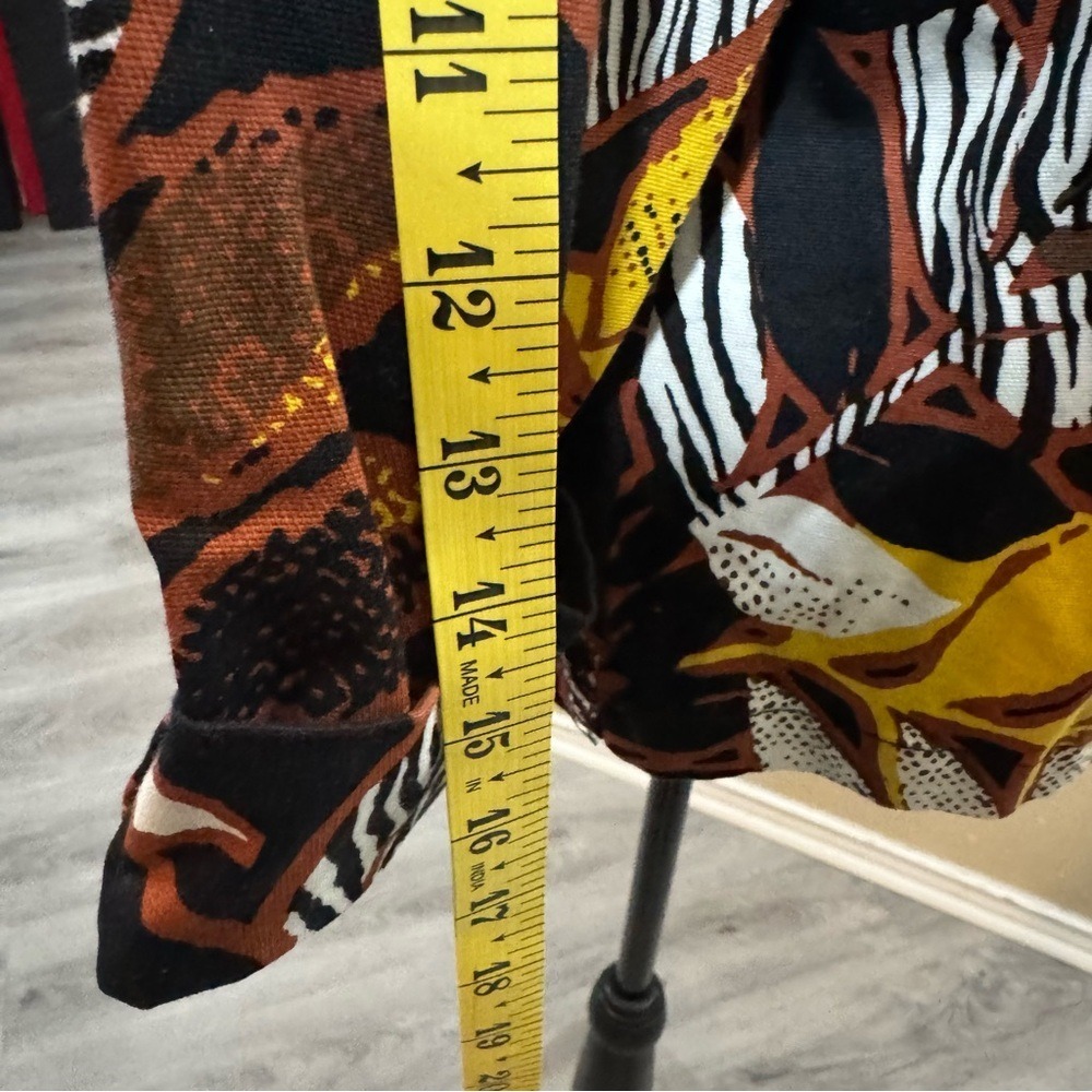 Ruby Rd. Black and yellow Patterned‎ Jacket - Picture 10 of 11